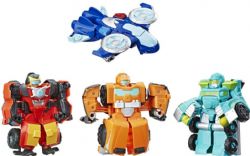 PLAYSKOOL HEROES TRANSFORMERS ACADÉMIE RESCUE BOTS - ROBOTS CONVERTIBLES DE 15 CM À COLLECTIONNER